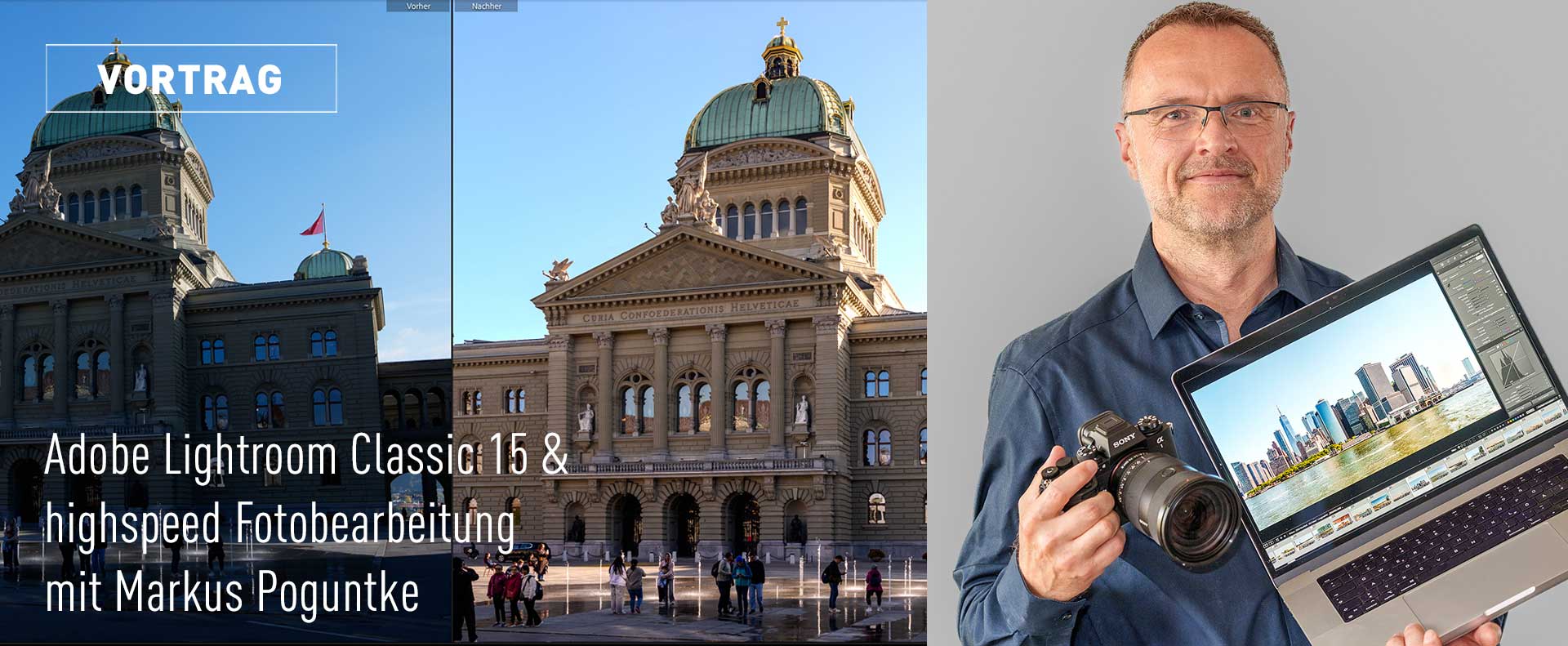 Titelbild Lichtlick-Foto Hausmesse was ist neu in LRC 15 und highspeed Fotobearbeitung