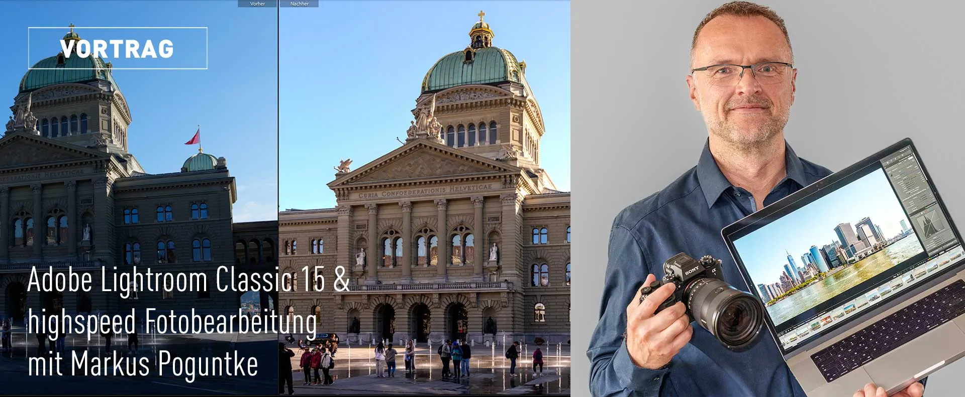 Titelbild Lichtlick-Foto Hausmesse was ist neu in LRC 15 und highspeed Fotobearbeitung