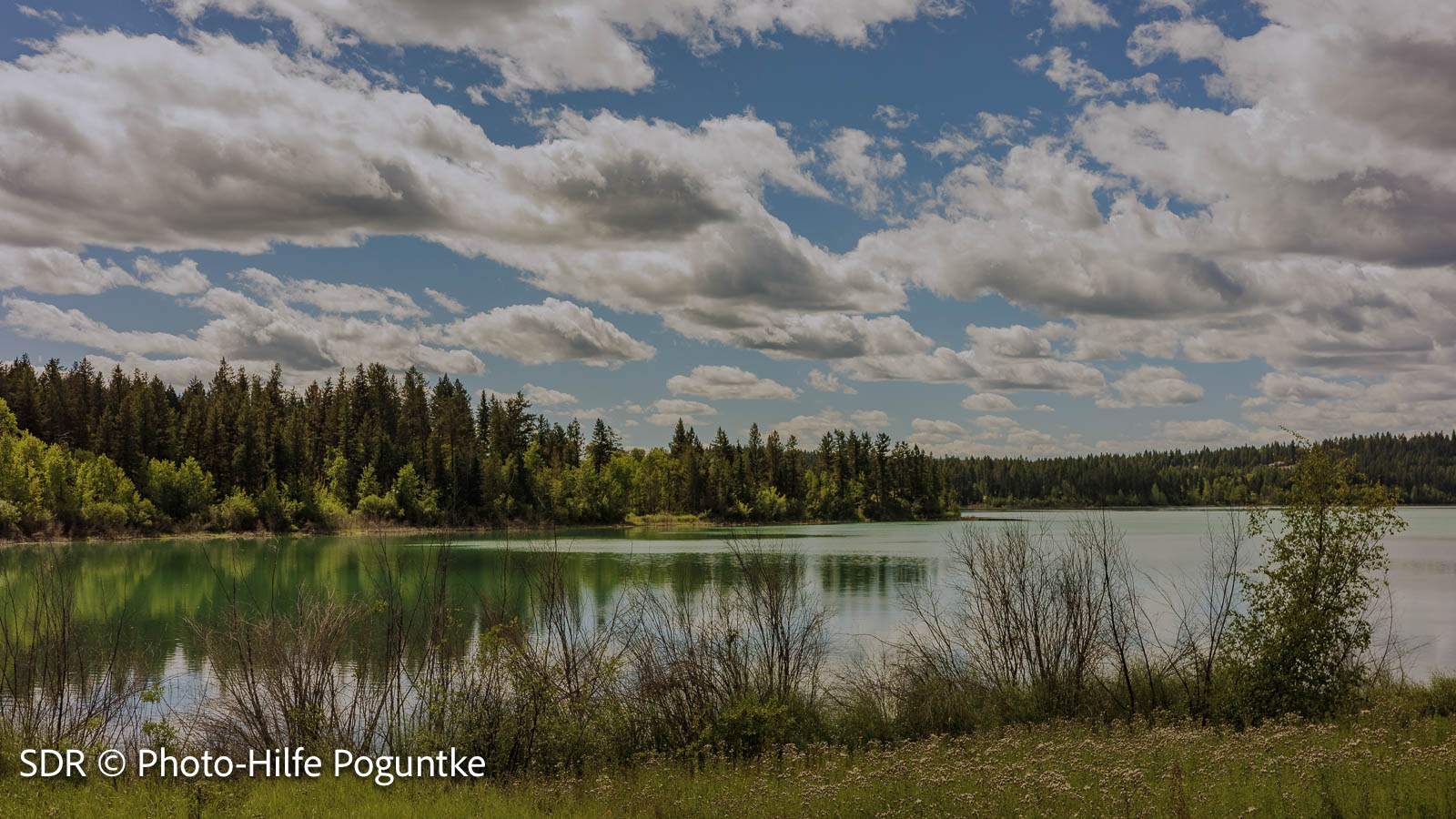 Fotobeispiel See in SDR